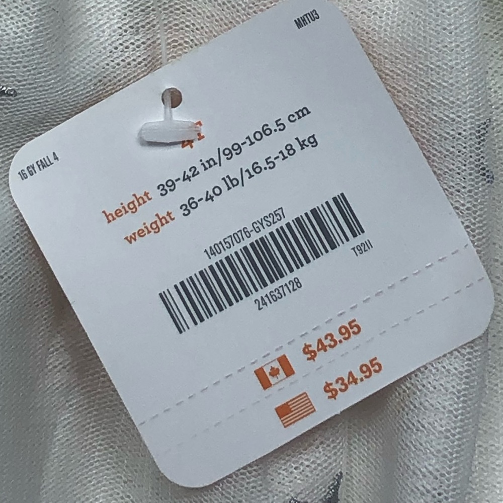 NWT Gymboree White Tulle Star Skirt size 4T - Picture 2 of 6